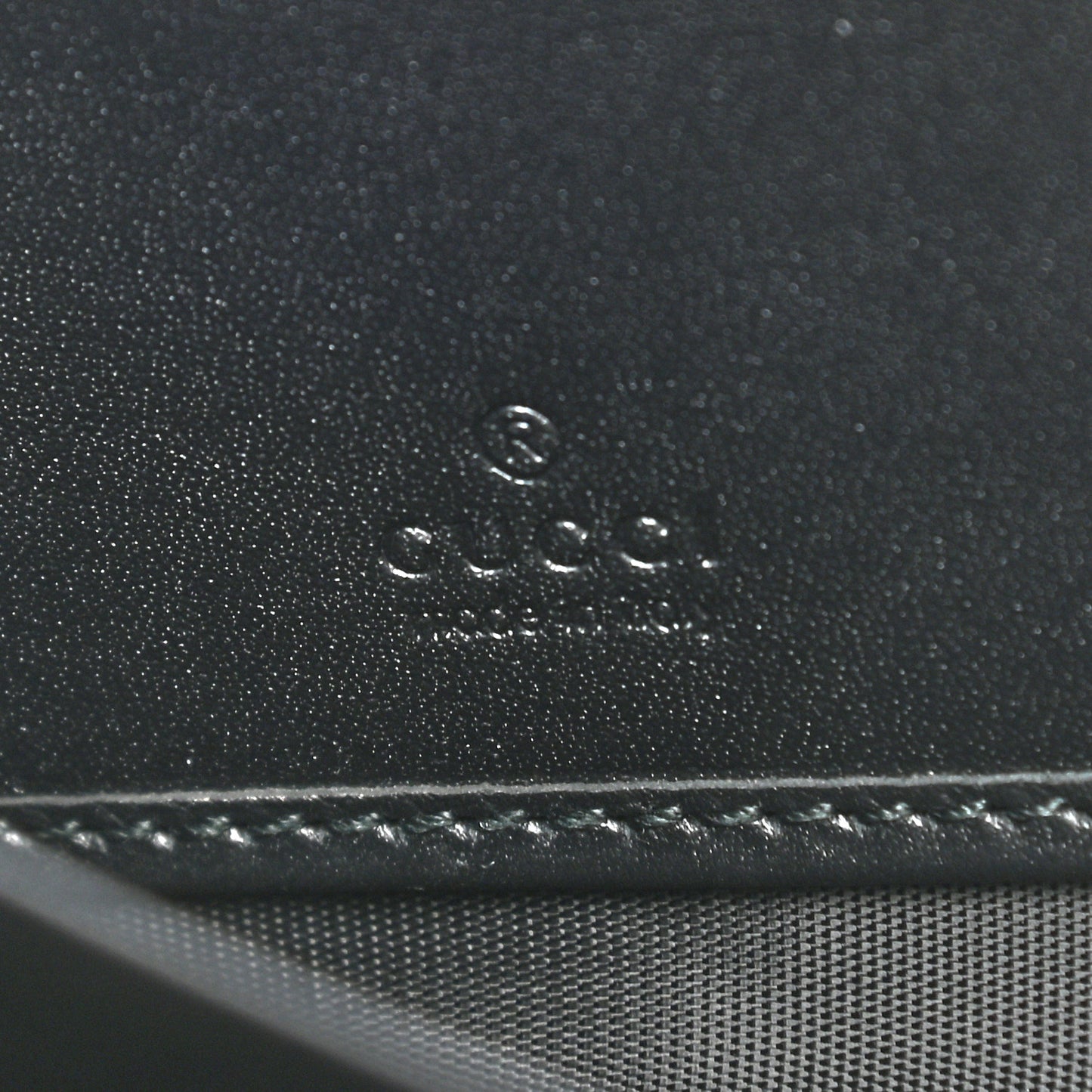 GG Supreme Monogram Bees Zip Around Wallet