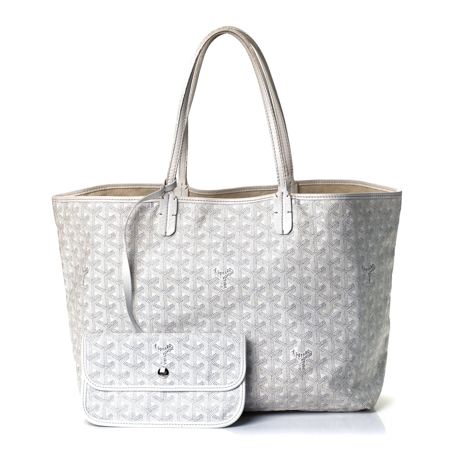 Goyardine Saint Louis PM White