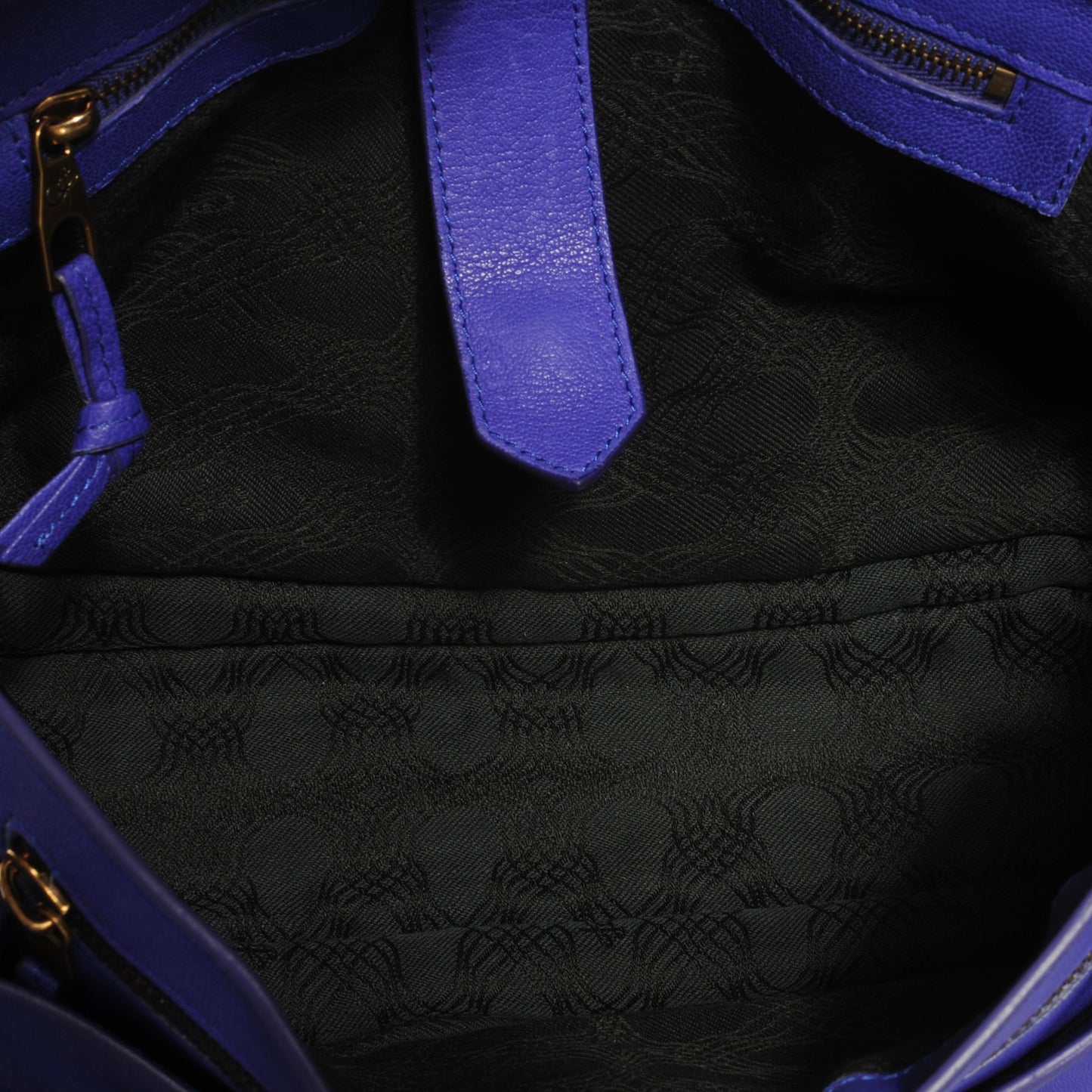 Lambskin PS1 Medium Satchel Purple Rain