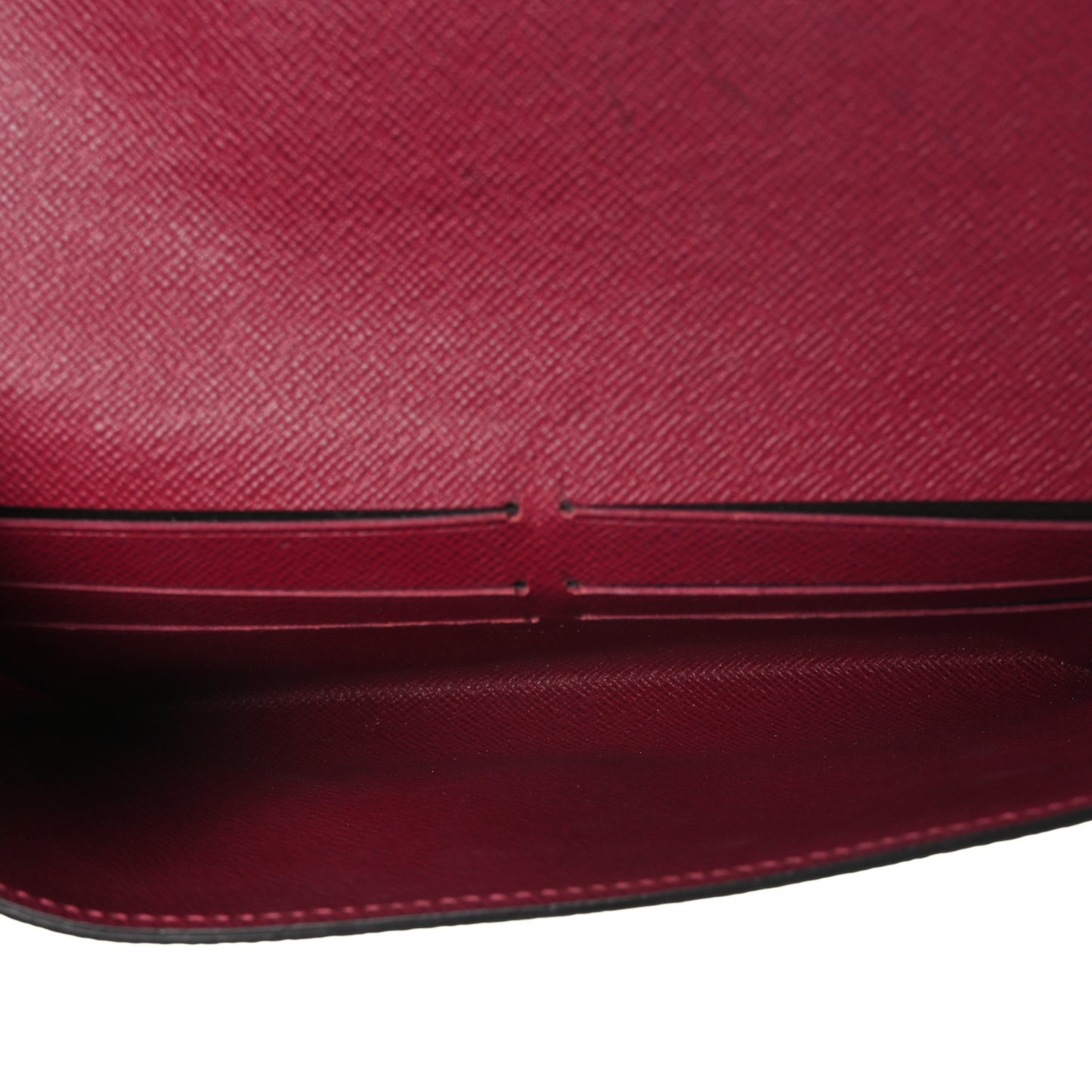 LOUIS VUITTON Monogram Jeanne Wallet Fuchsia