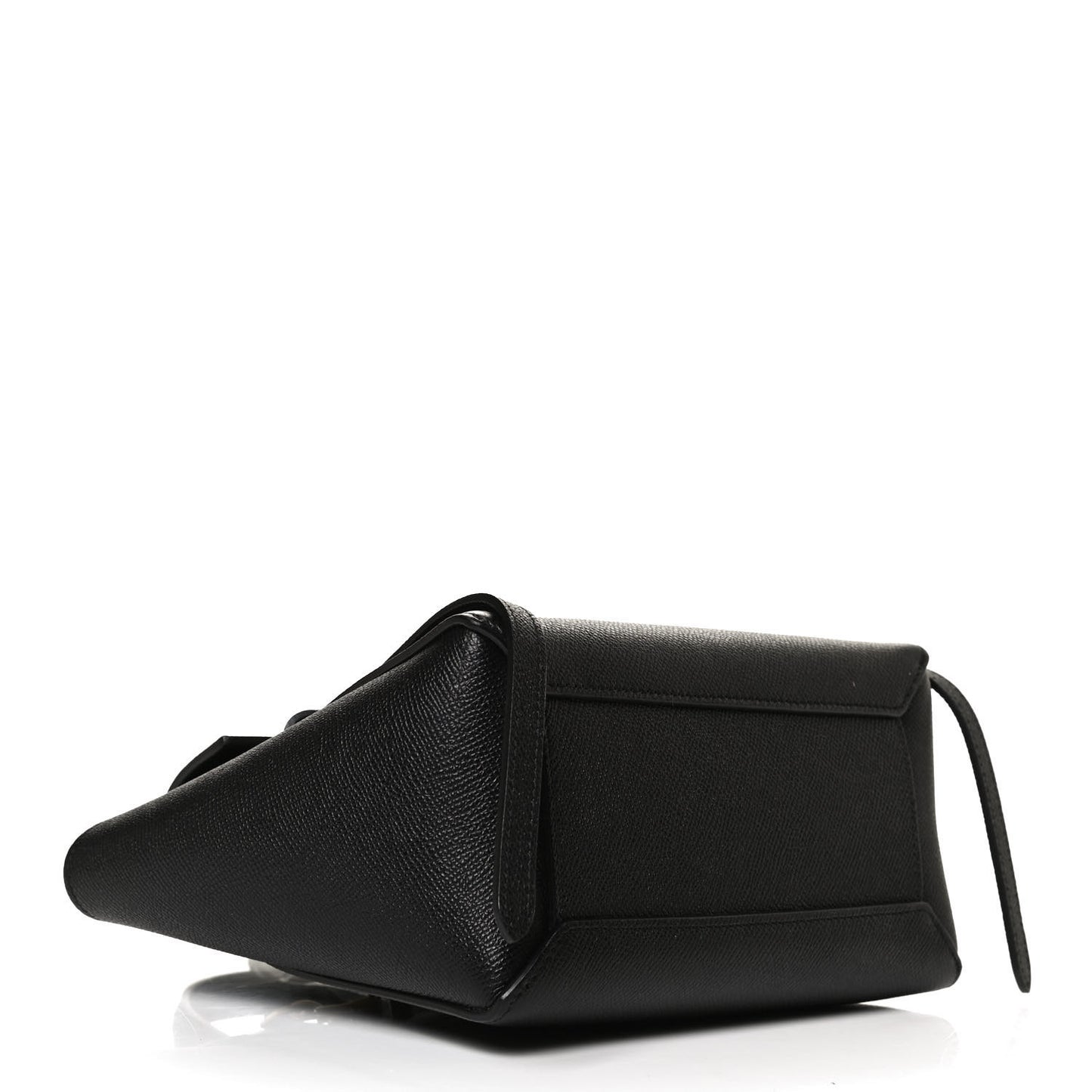 Grained Calfskin Nano Belt Bag Black