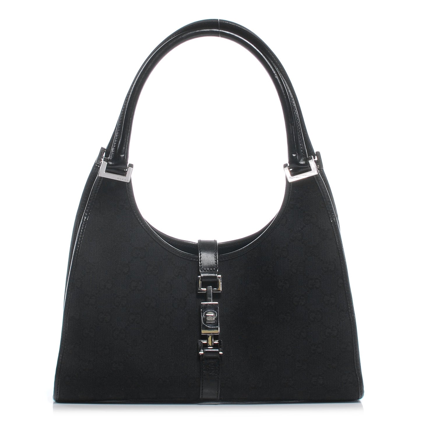 Monogram Small Bardot Black
