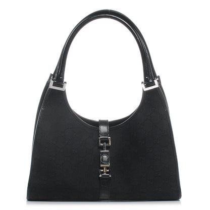 Gucci Monogram Small Bardot Black 1 of 6