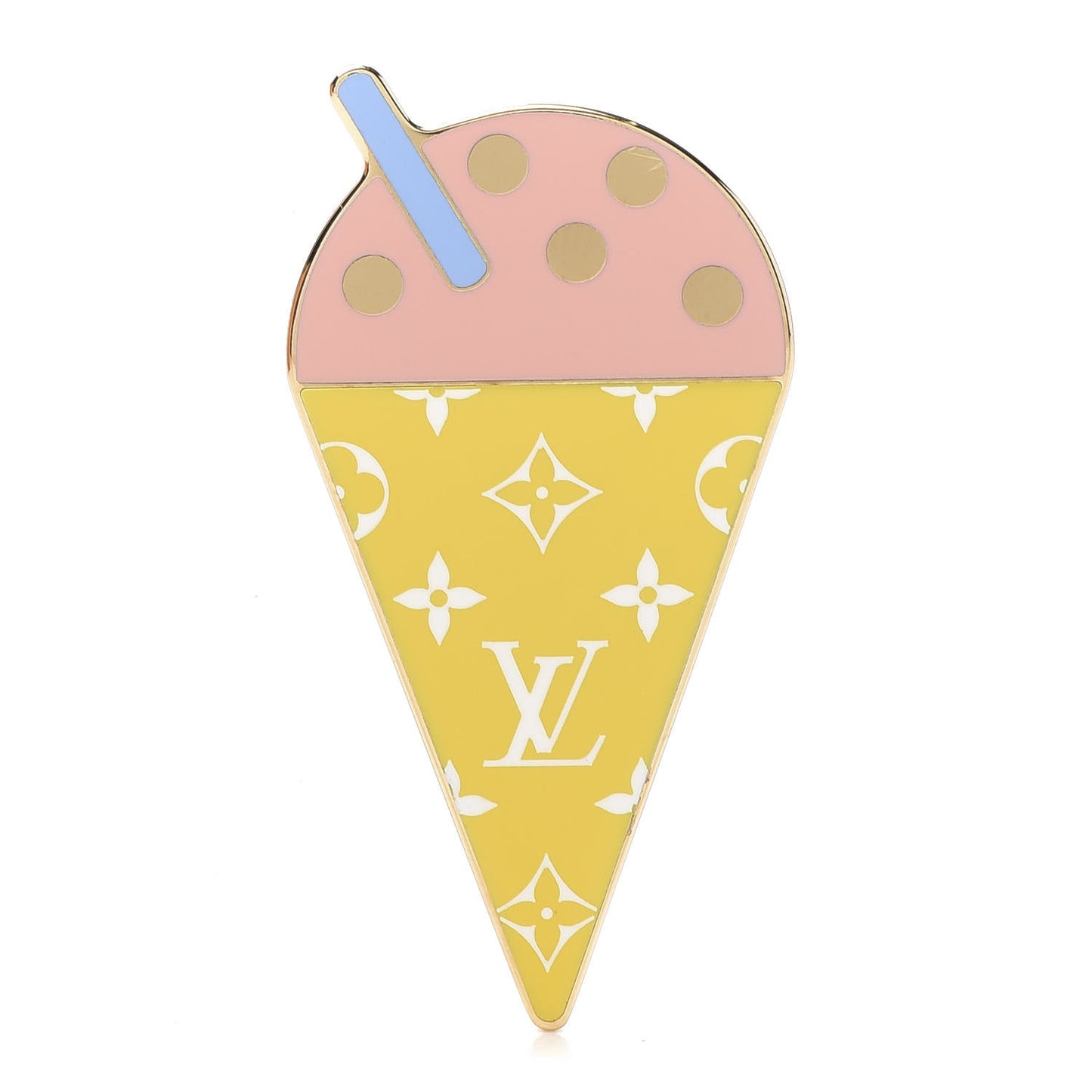 Monogram Summer Feel Ice Cream Magnet