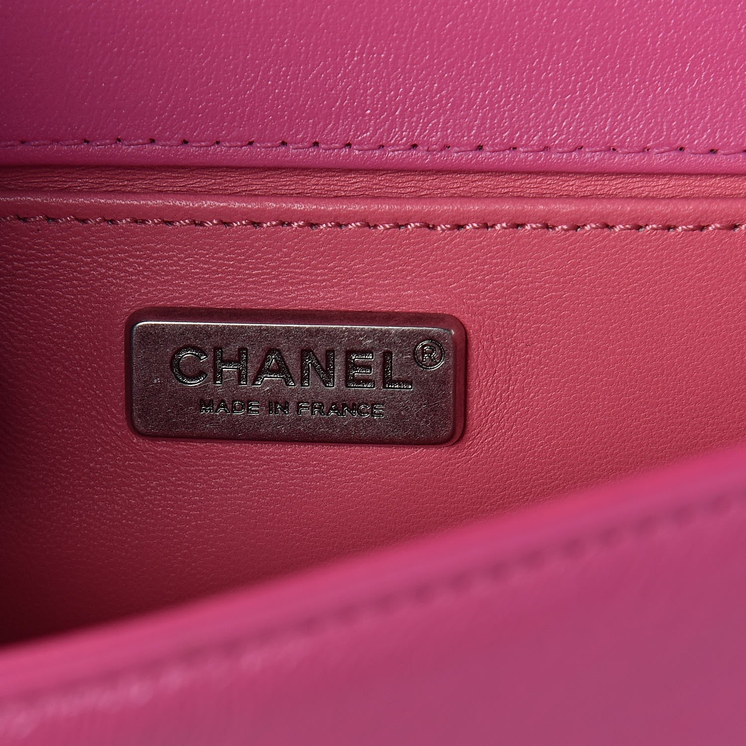 Chanel Galuchat Stingray Small Boy Flap Pink 6 of 10