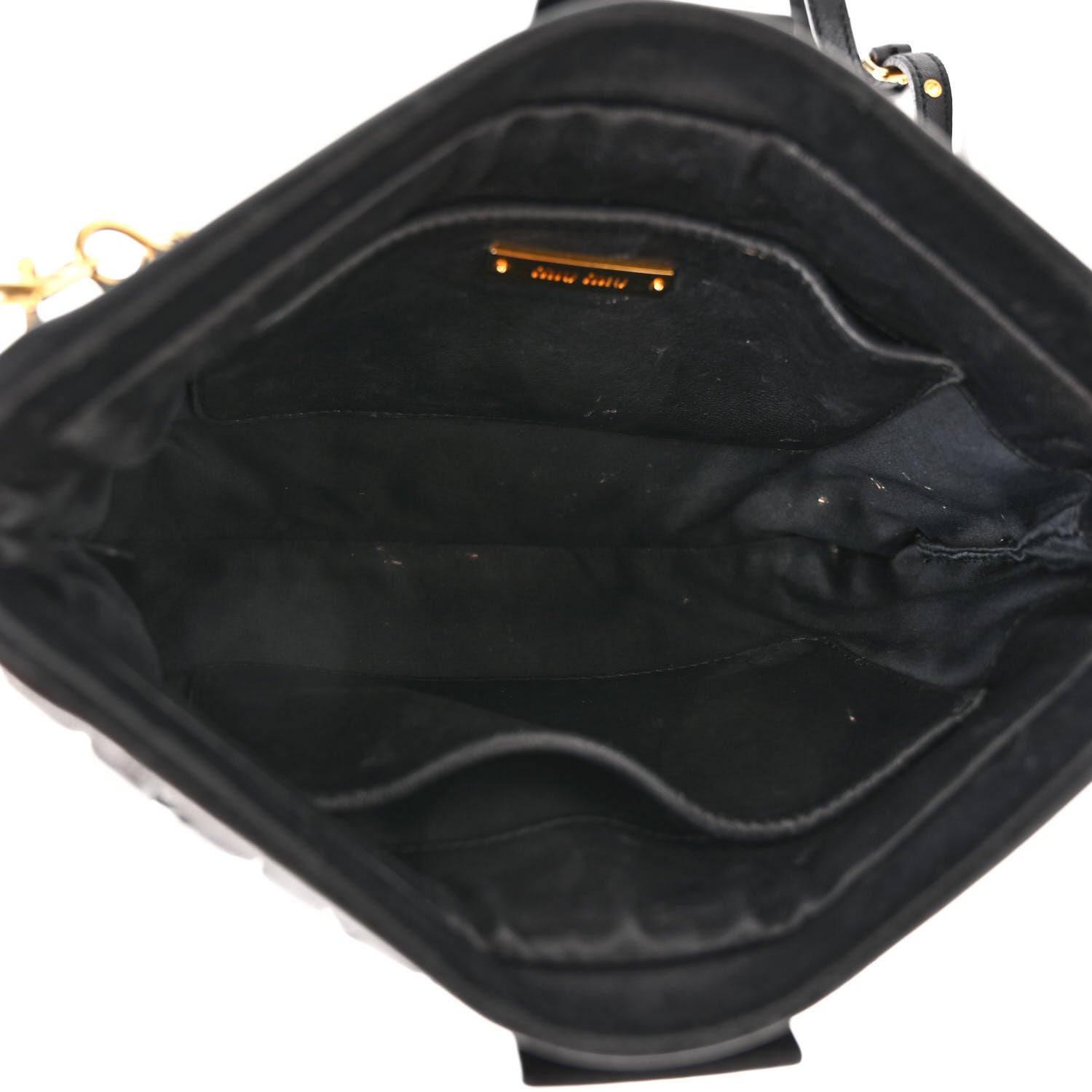 Miu Miu Nappa Matelasse Crossbody Black 5 of 11
