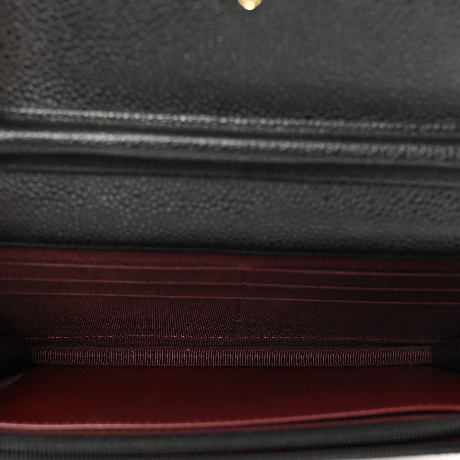 Chanel Caviar Quilted Wallet on Chain WOC Black 5 of 11