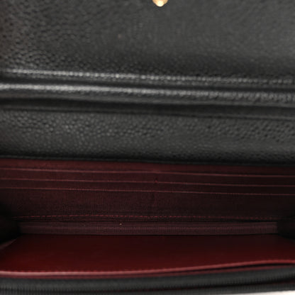 Chanel Caviar Quilted Wallet on Chain WOC Black 5 of 11