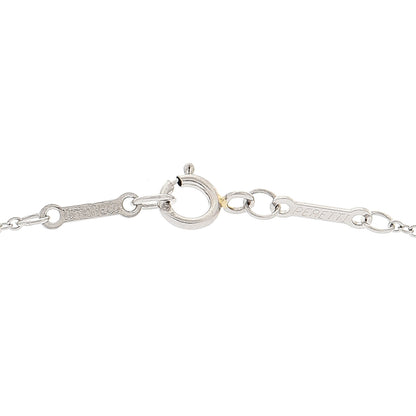 Tiffany Platinum Diamond 3 Station Diamonds by the Yard Necklace 5 of 6