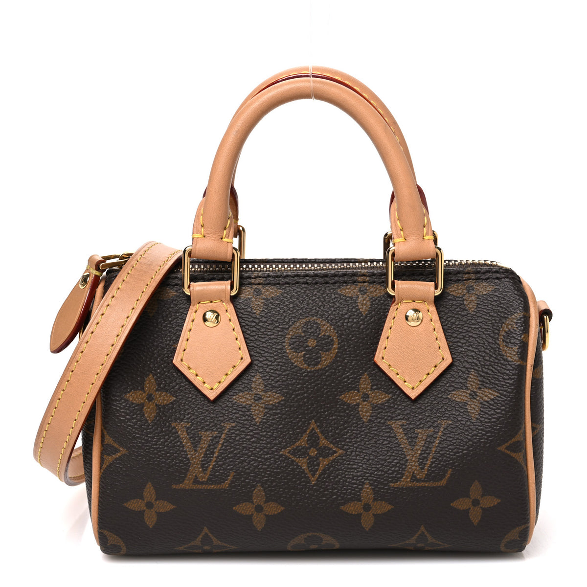 Louis Vuitton Monogram Nano Speedy Bandouliere 1 of 9