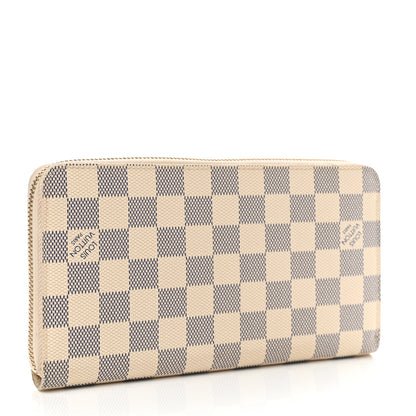 Louis Vuitton Damier Azur Zippy Organizer Wallet 3 of 9