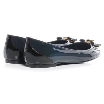 Louis Vuitton Patent Calfskin Lou Flats Marine 40 4 of 7