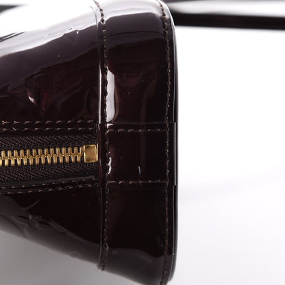 Louis Vuitton Vernis Alma BB Amarante 10 of 12