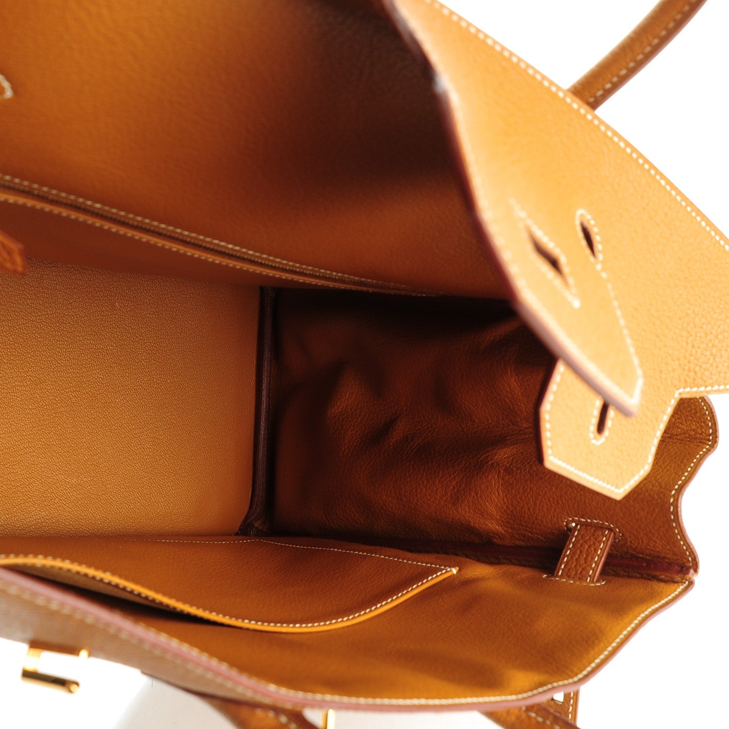 Hermes Chevre De Coromandel HAC Birkin 32 Caramel 7 of 25