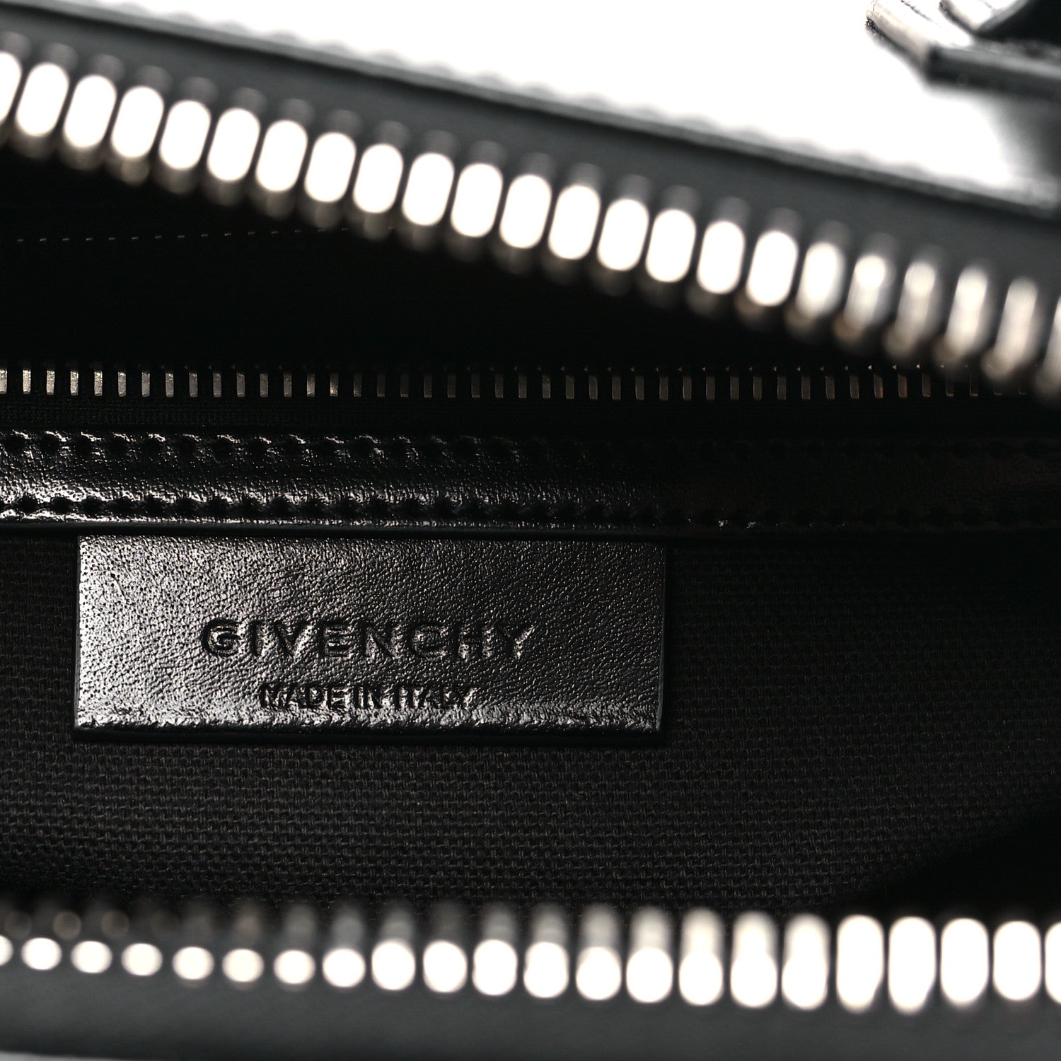 Givenchy Shiny Lord Calfskin Small Antigona Black 6 of 10