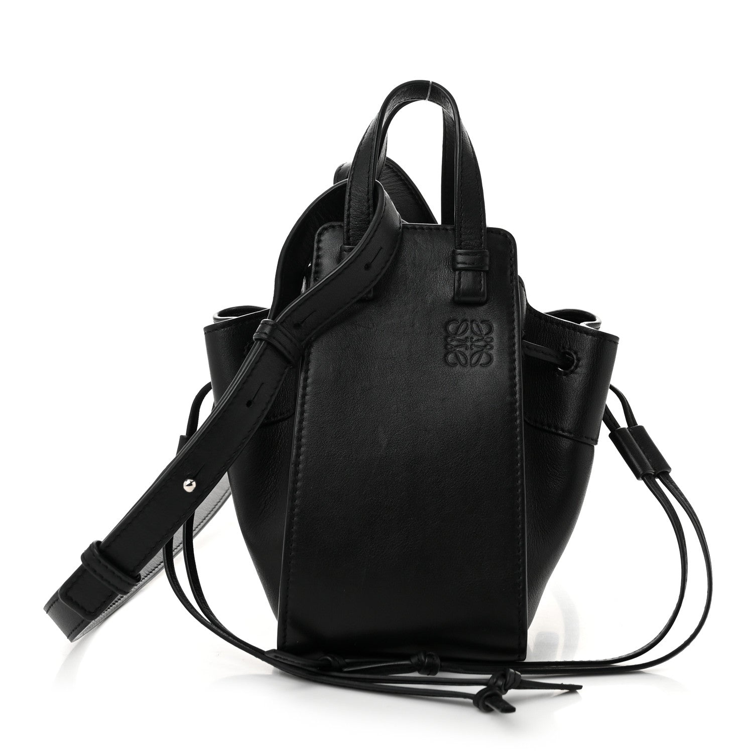 Loewe Calfskin Mini Hammock Shoulder Bag Black 1 of 10