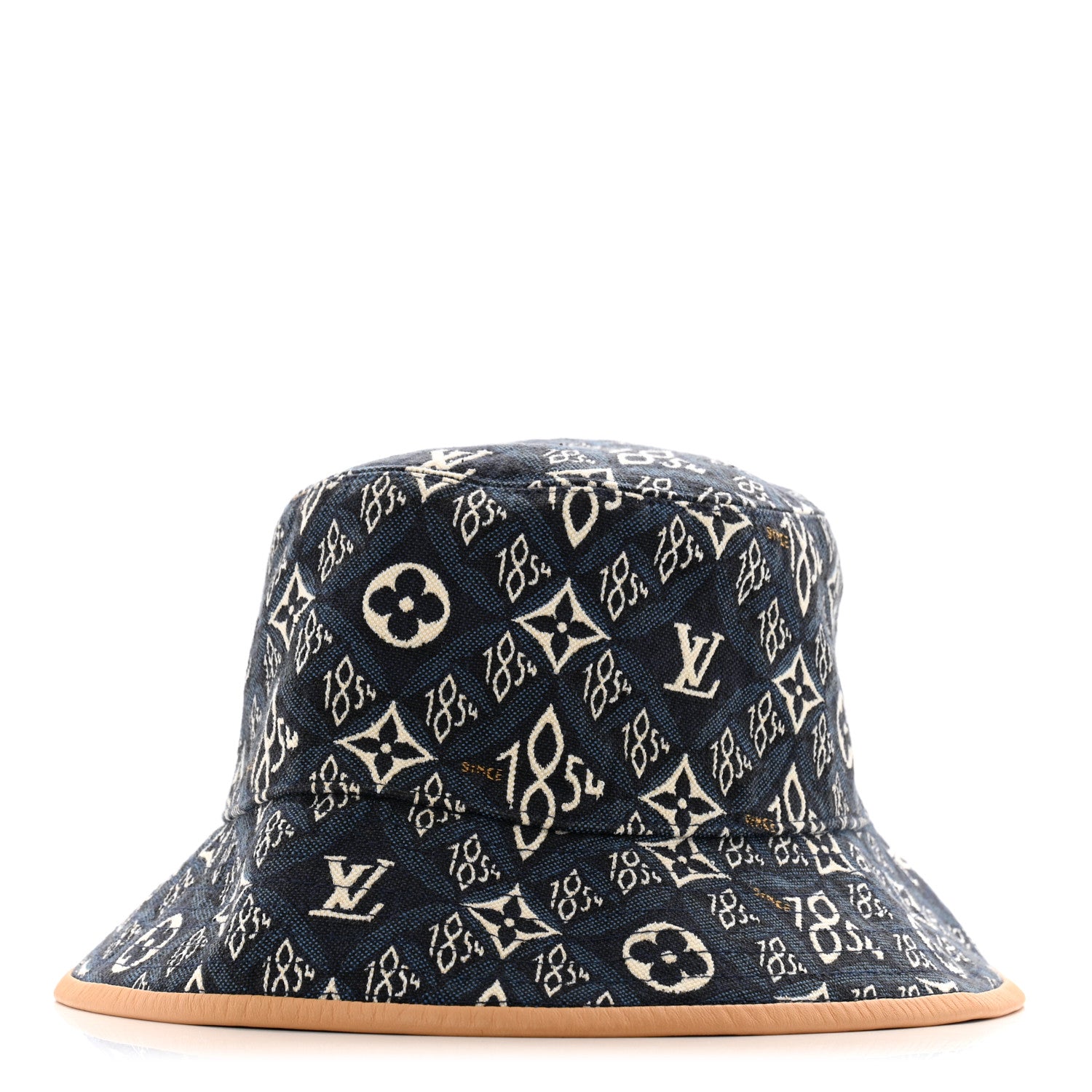 Louis Vuitton Jacquard Since 1854 Bucket Hat M Blue 1 of 8