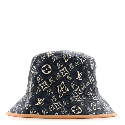 Louis Vuitton Jacquard Since 1854 Bucket Hat M Blue 1 of 8
