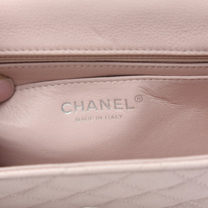 Chanel Caviar Quilted Mini Square Flap Pink 8 of 10