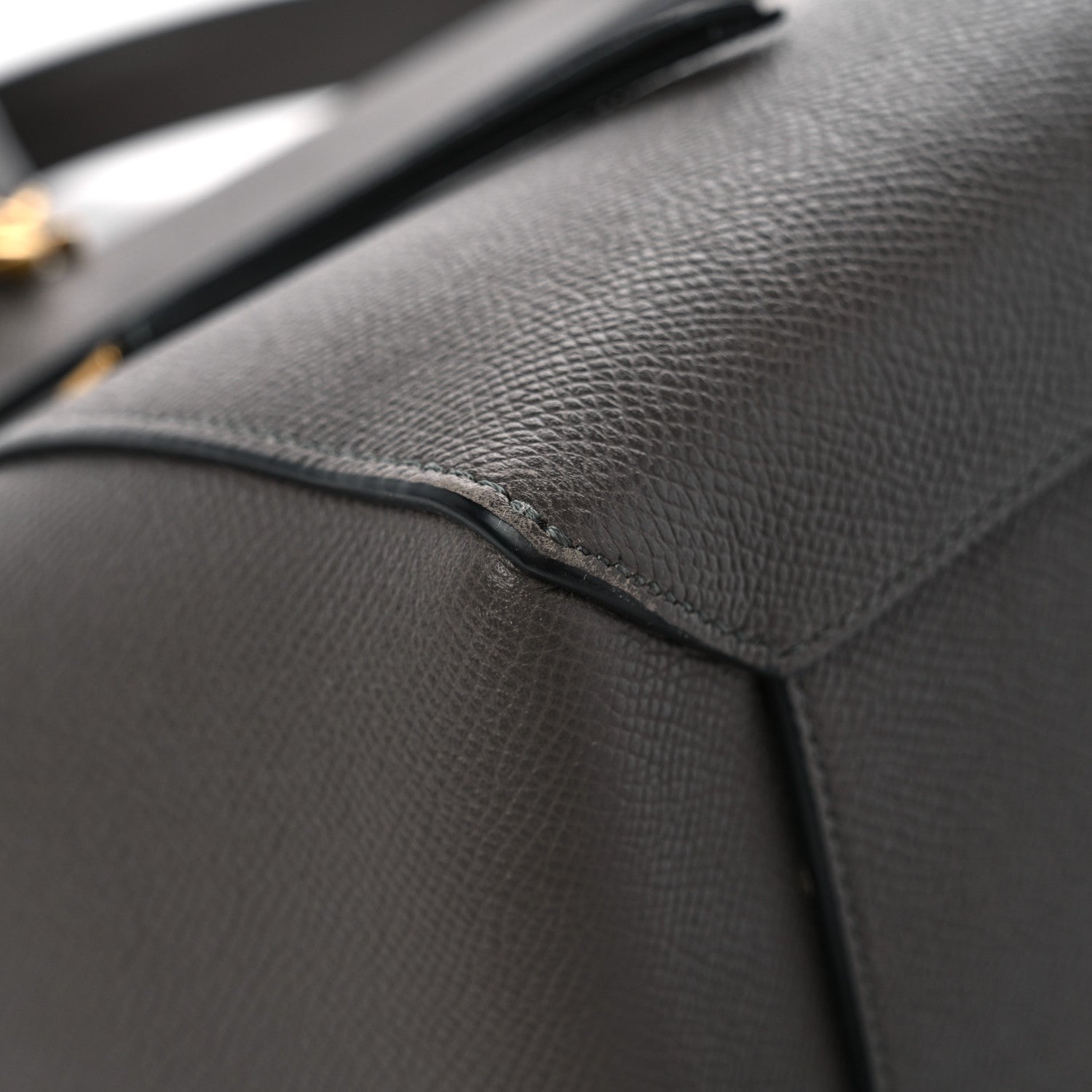 Celine Grained Calfskin Micro Belt Bag Grey 11 of 16