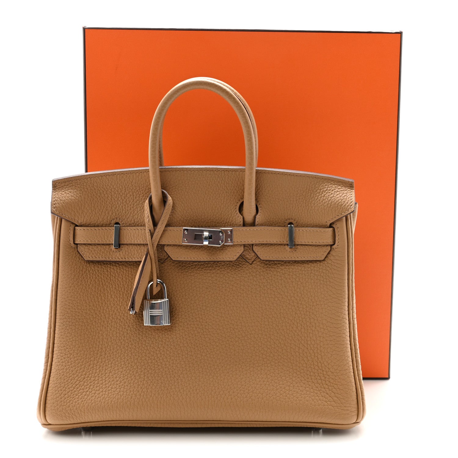 Hermes Togo Birkin 25 Biscuit 11 of 11