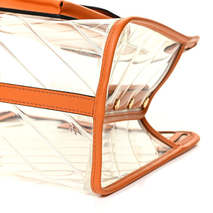 Fendi TPU Vitello Grace Pequin Pocket Mini Peekaboo Defender Aranciata 9 of 13