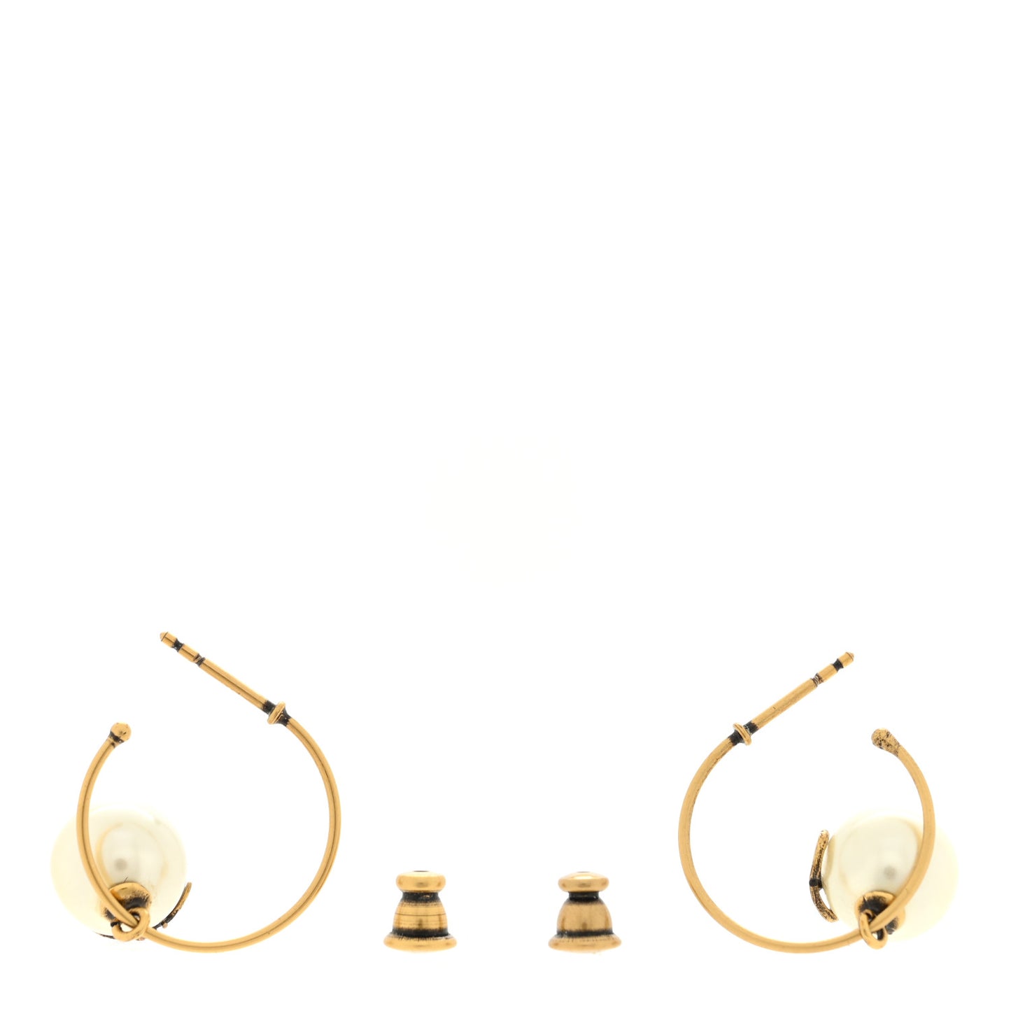 Pearl Bee Star Tribales Hoop Earrings