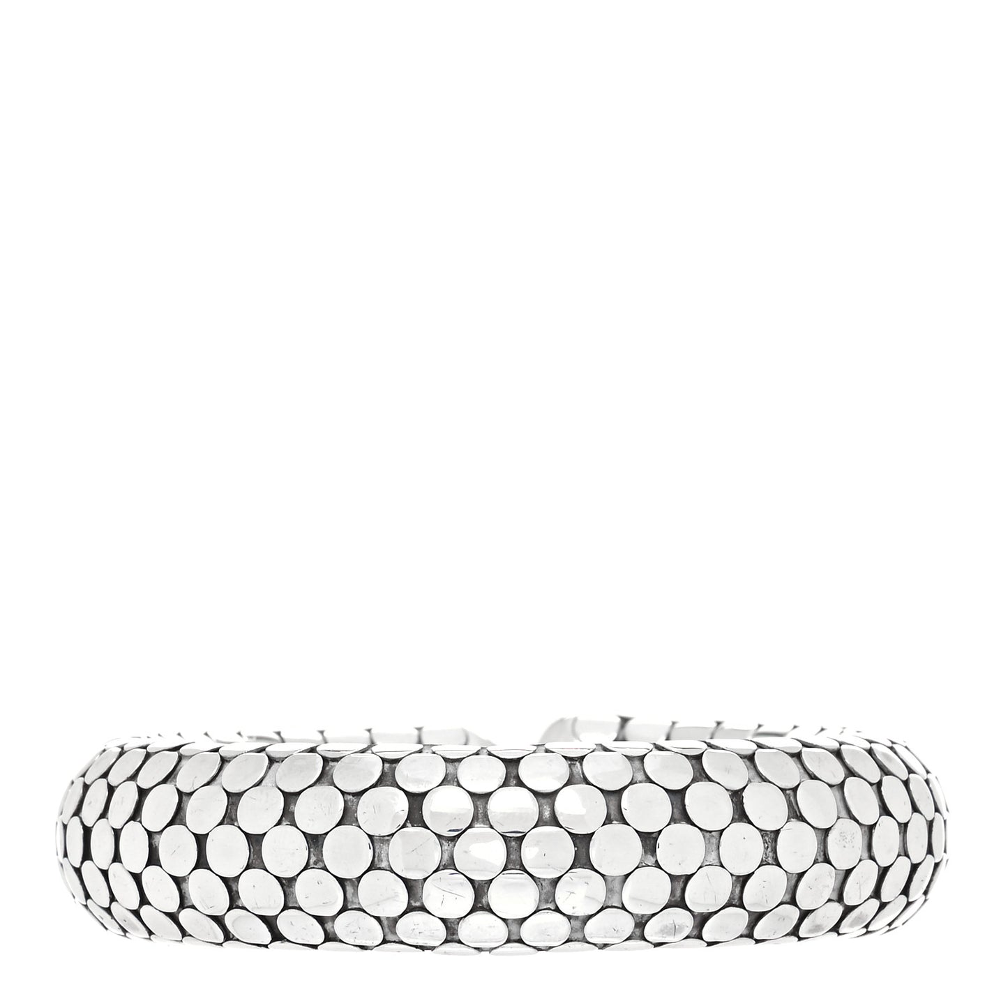 Sterling Silver Dot Flex Cuff Bracelet