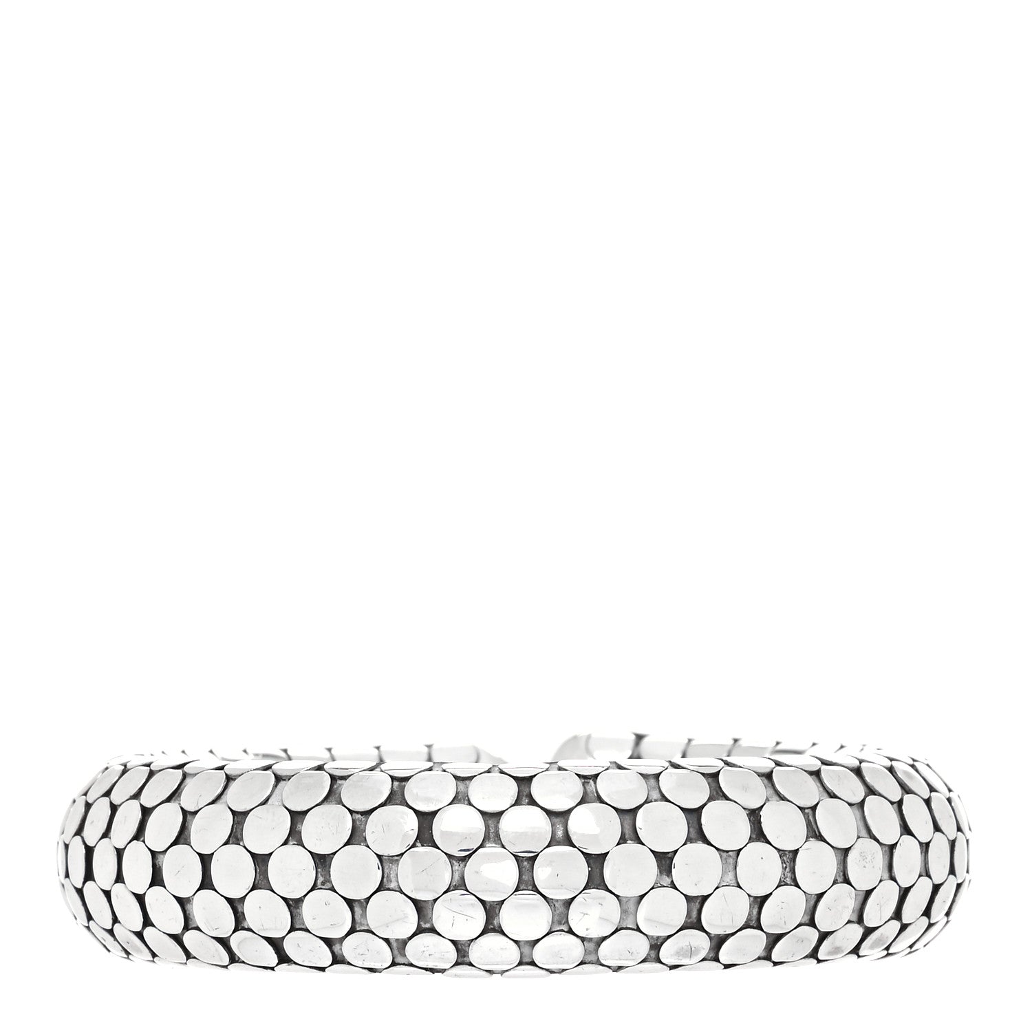 John Hardy Sterling Silver Dot Flex Cuff Bracelet 3 of 5