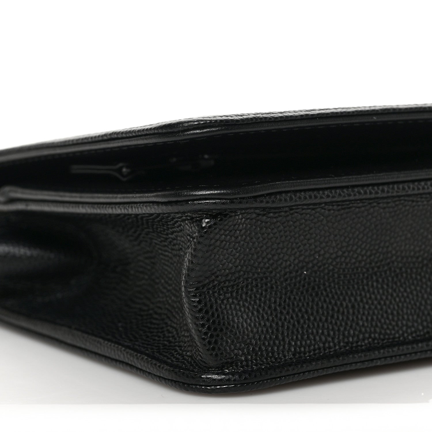 Chanel Caviar Quilted Boy Wallet On Chain WOC Black 8 of 9