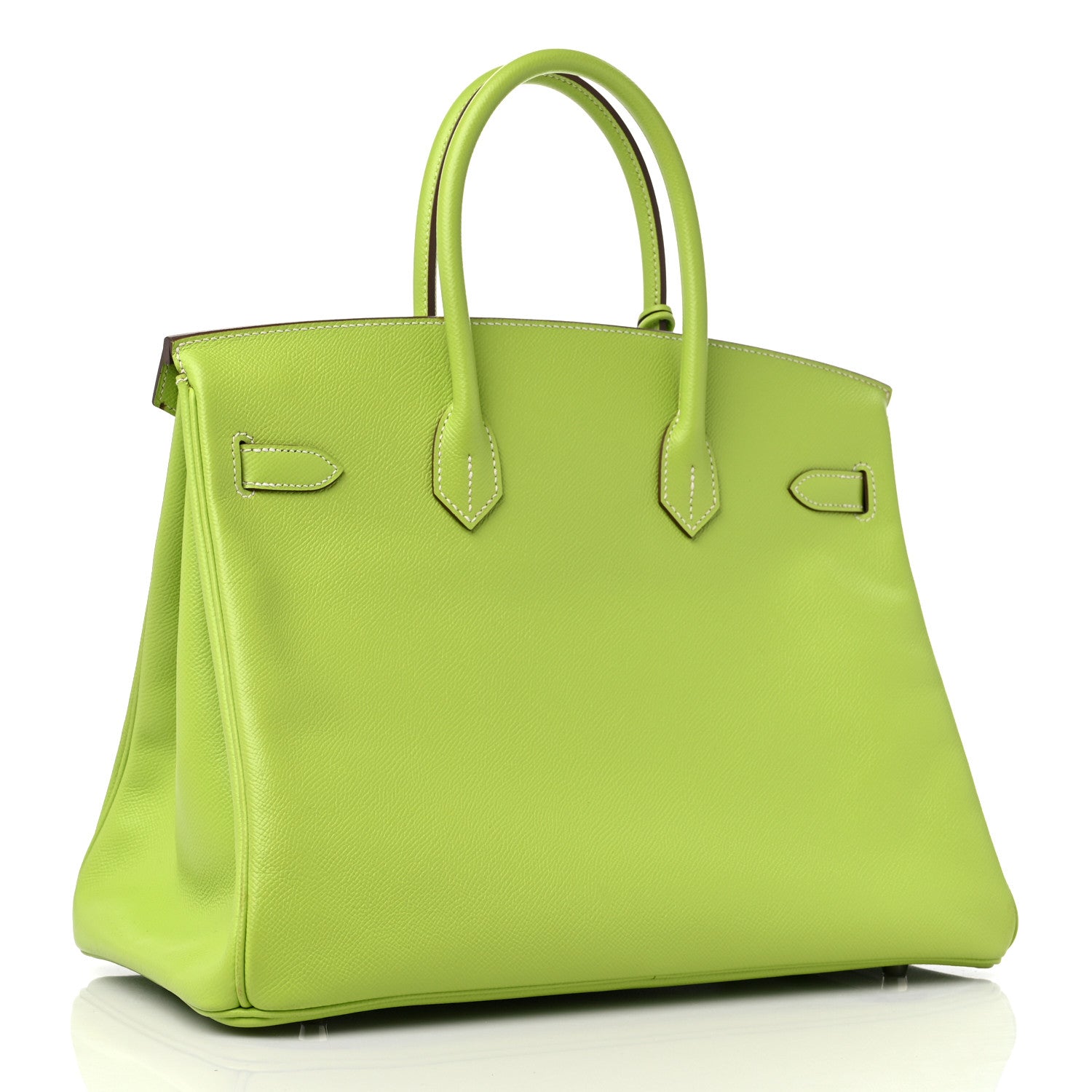 Hermes Epsom Candy Birkin 35 Kiwi Lichen 3 of 9