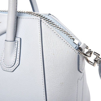 Givenchy Sugar Goatskin Mini Antigona Baby Blue 5 of 8