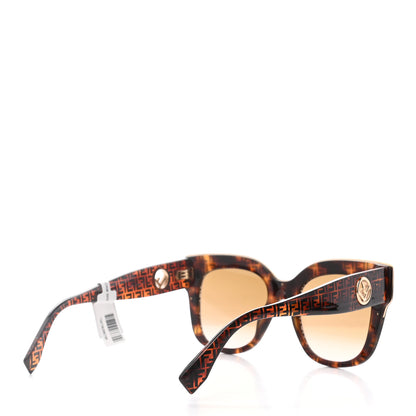 Fendi Acetate F is Fendi 51mm Cat Eye Sunglasses FF 0359/S Tortoise Camouflage 8 of 13