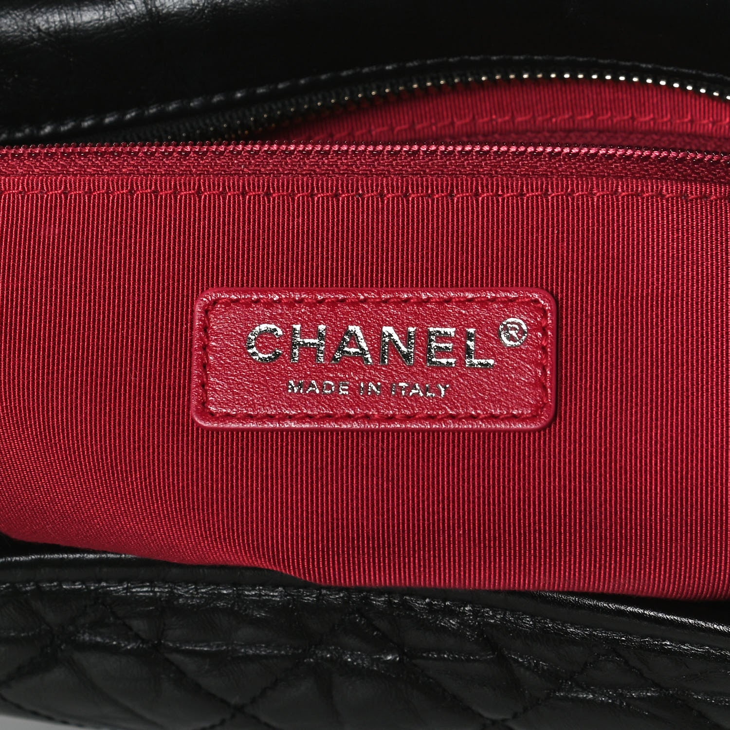 Chanel Aged Calfskin Quilted Medium Gabrielle Hobo Black 10 of 19