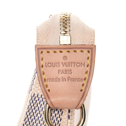 Louis Vuitton Damier Azur Mini Pochette Accessories 6 of 8
