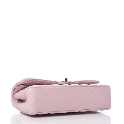Chanel Caviar Quilted Medium Double Flap Light Pink 3 of 9