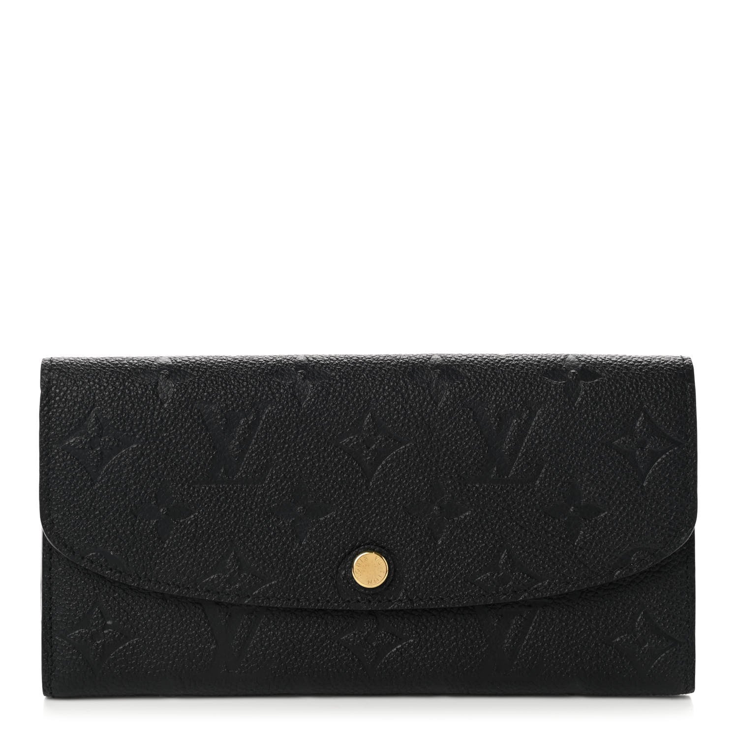 Louis Vuitton Empreinte Emilie Wallet Black Dune 1 of 6