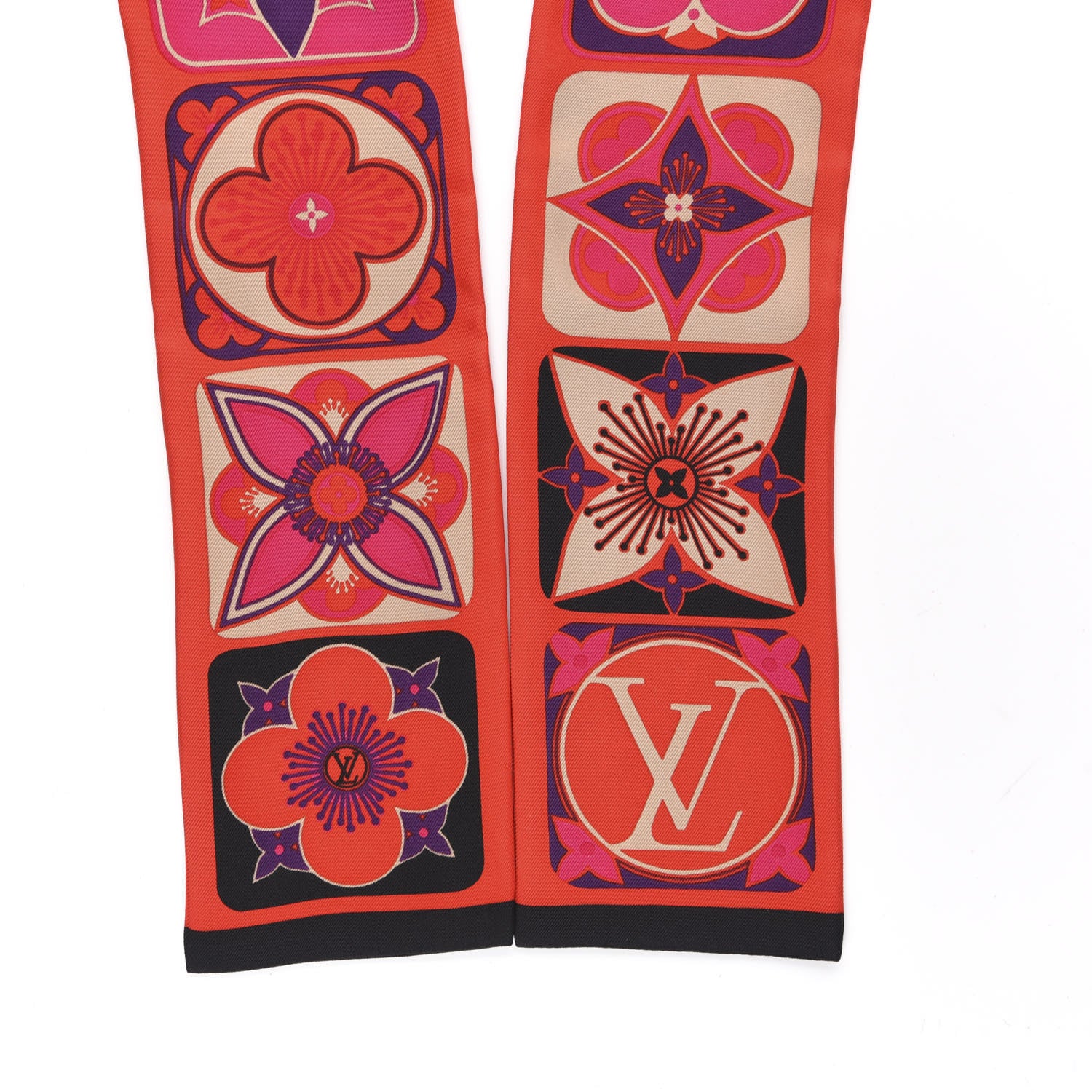 Louis Vuitton Silk Kamonogram Bandeau 2 of 3
