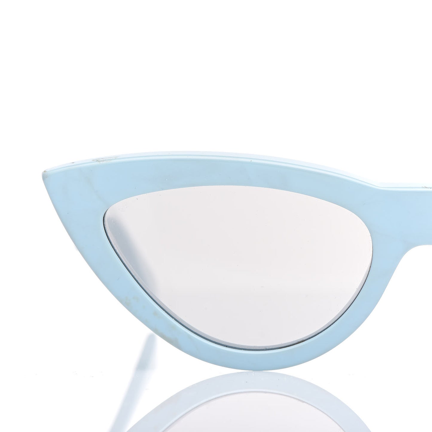 Acetate Cat Eye Sunglasses CL40019I Blue