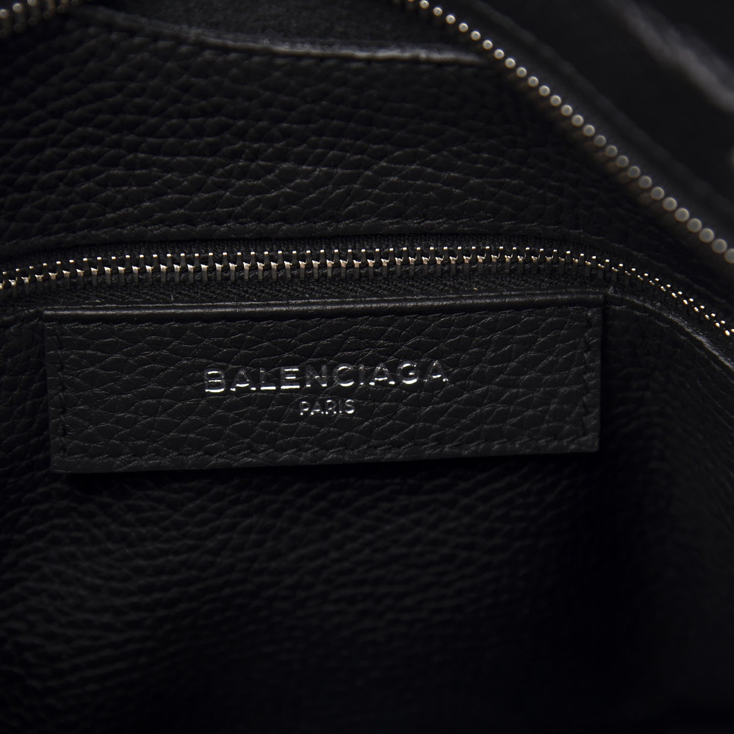 Balenciaga Veau Grana Perforated Blackout Hardware City Black 6 of 11