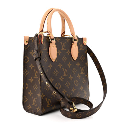 Louis Vuitton Monogram Sac Plat BB 3 of 10