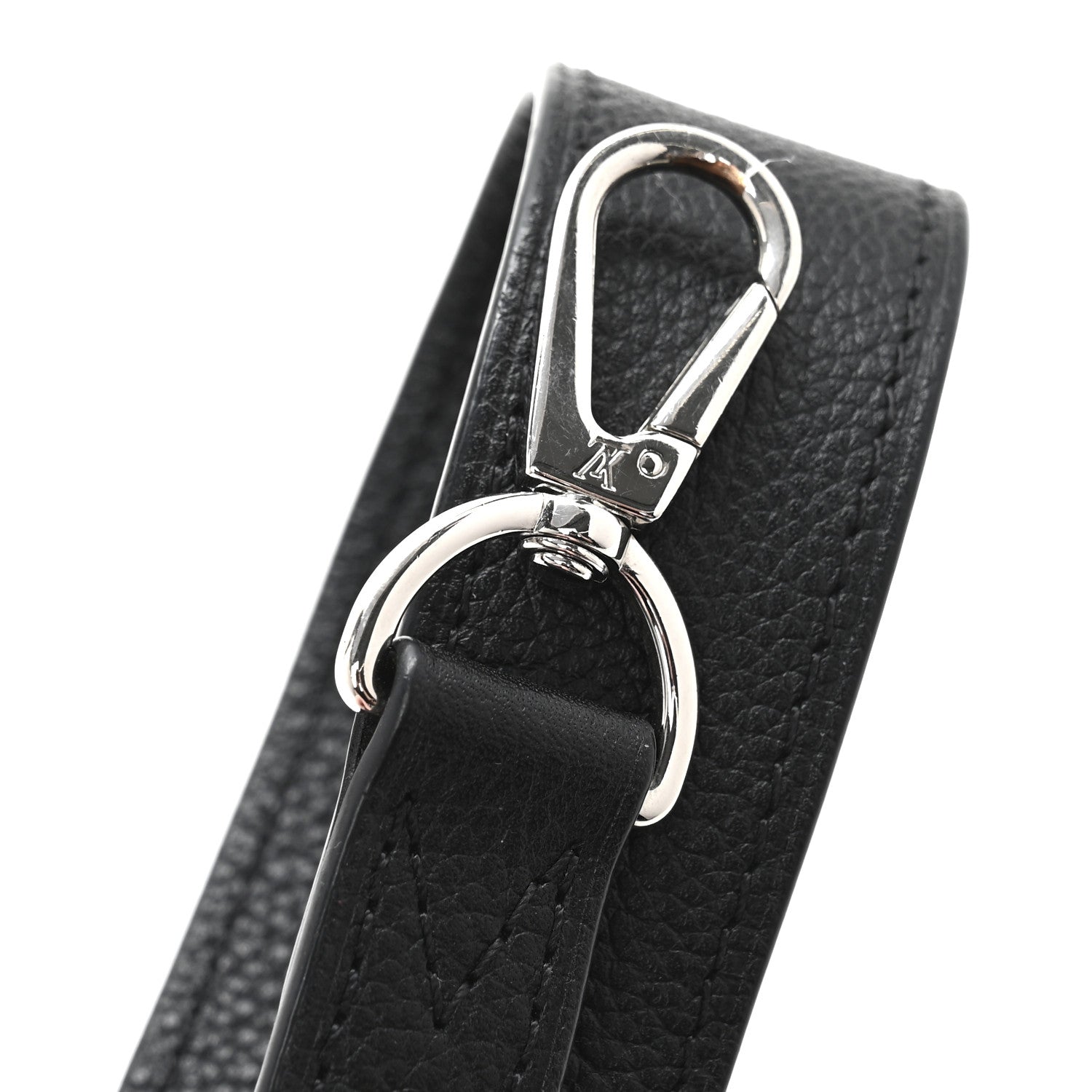Louis Vuitton Taurillon Shoulder Strap Black 5 of 5