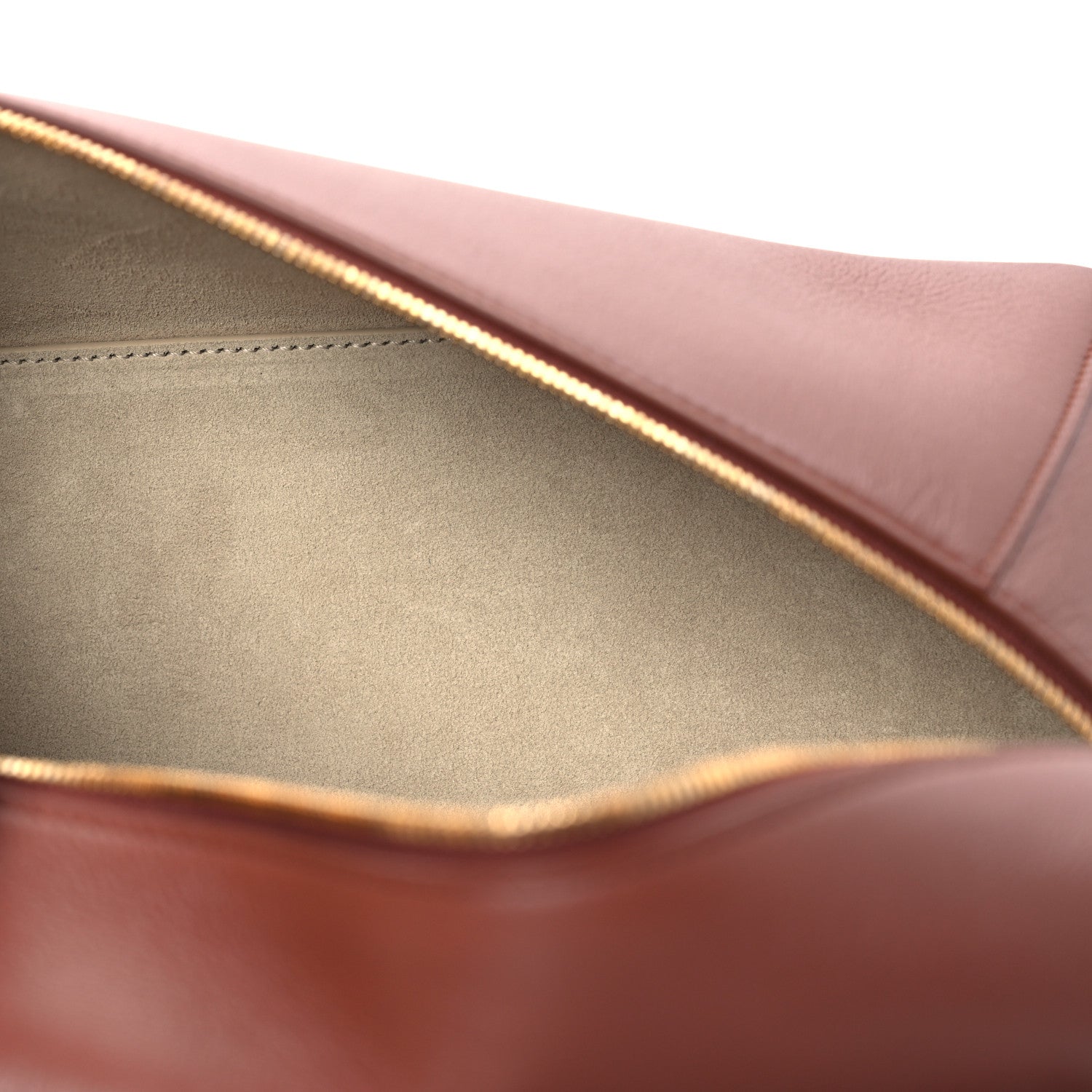 Loro Piana Grained Calfskin Extra Bag L27 Burnt Tan 5 of 10