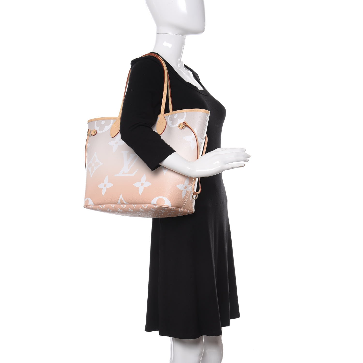 Louis Vuitton Monogram Giant By The Pool Neverfull MM Brume 2 of 11