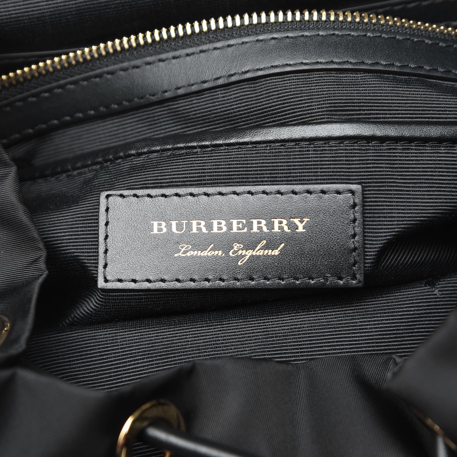 Burberry Nylon Medium Rucksack Backpack Black 6 of 7