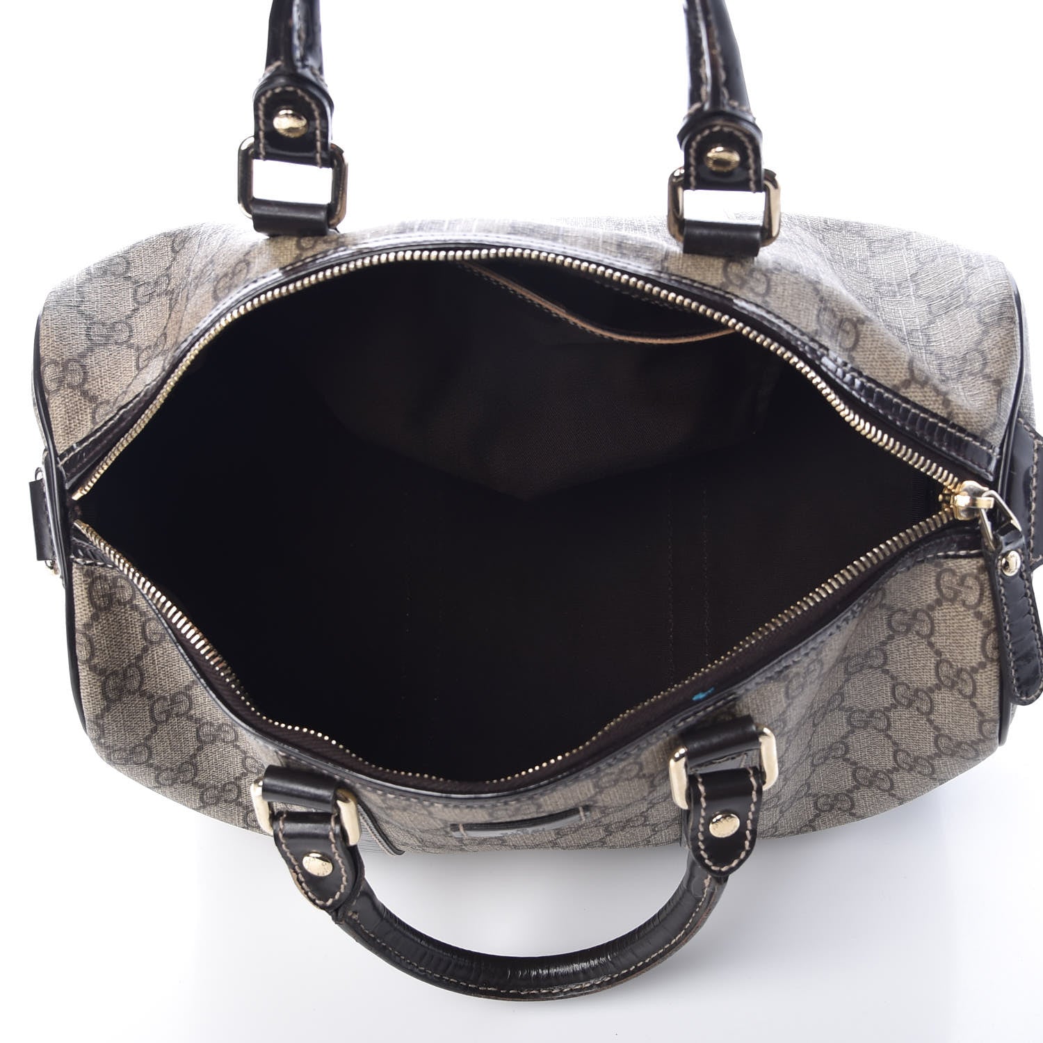 Gucci GG Plus Monogram Medium Joy Boston Dark Brown 7 of 9