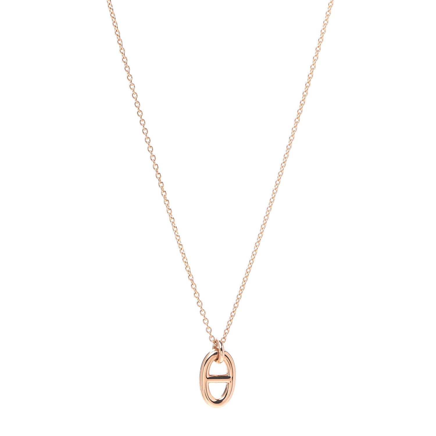 Hermes 18K Rose Gold PM Farandole Pendant Necklace 1 of 6