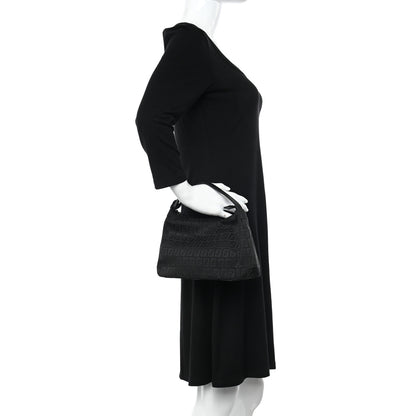 Fendi Zucchino Mini Pochette Black 2 of 9