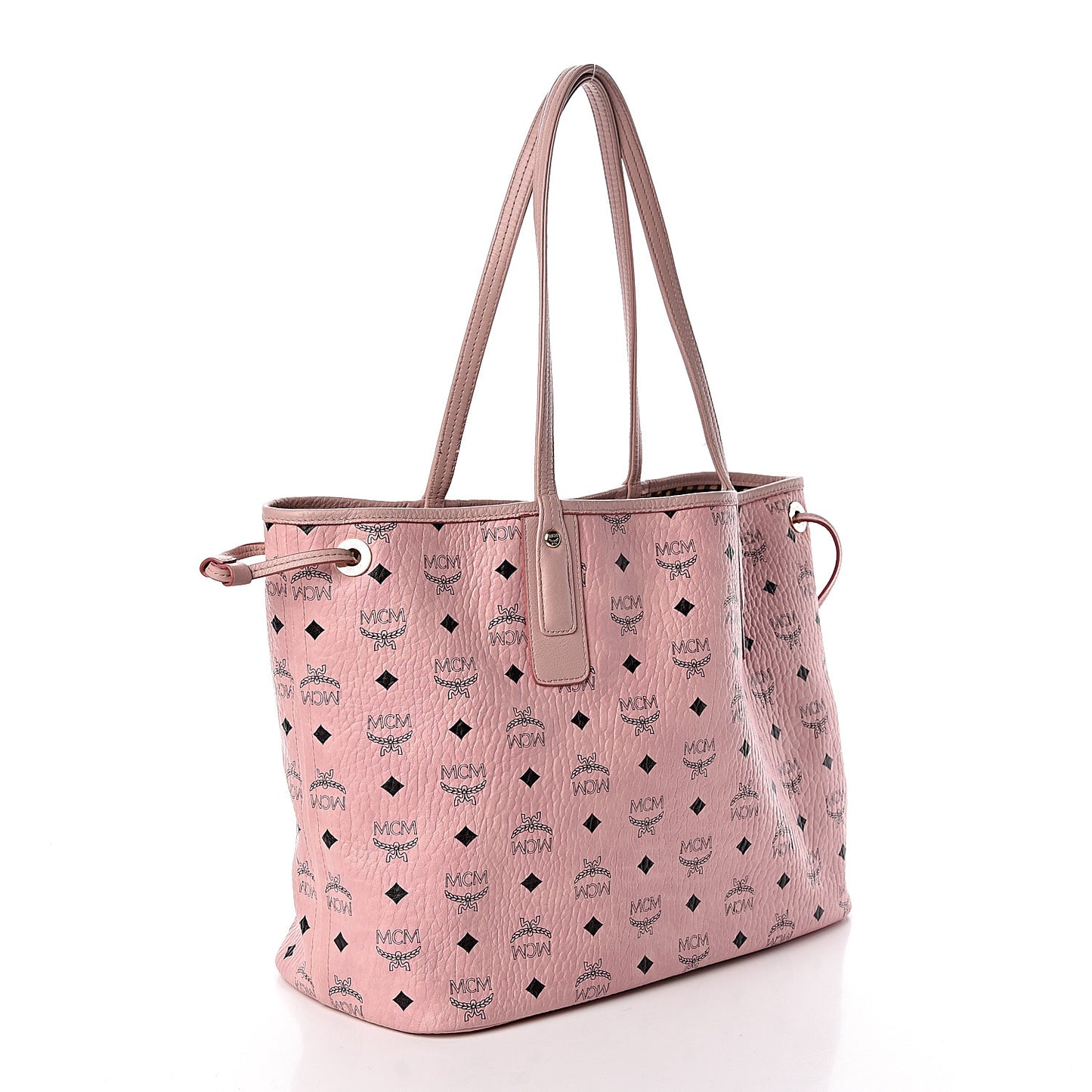 Visetos Medium Liz Reversible Shopper Tote Soft Pink