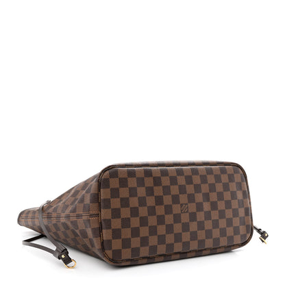 Louis Vuitton Damier Ebene Neo Neverfull MM Rose Ballerine 4 of 10